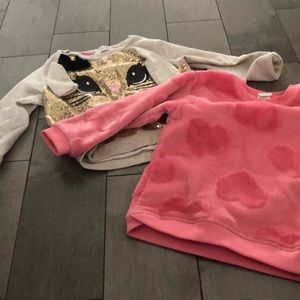 Two toddler sweaters